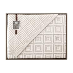 〈アメリカン　フォーク　アート　ミュージアム〉シール織綿毛布（毛羽部分）