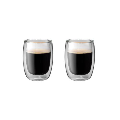 ダブルウォール コーヒーグラス ペア