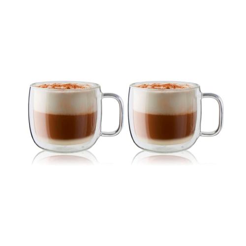 ダブルウォール カプチーノマグ ペア