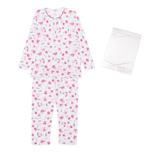 福袋 色柄おまかせナイトウェア（長袖）＆ボックスシーツ（シングル）2点セット