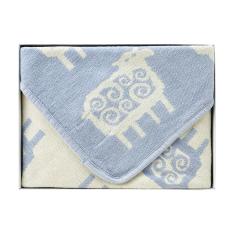 〈クリッパン〉ミニブランケットヒツジ　エンジェルブルー