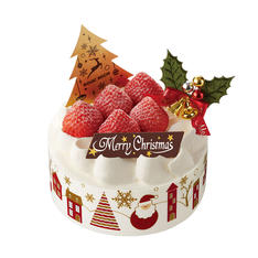 【店頭受取/横浜店】クリスマス・苺ショートケーキ12cm【12月23日(土) ・24日(日) 】