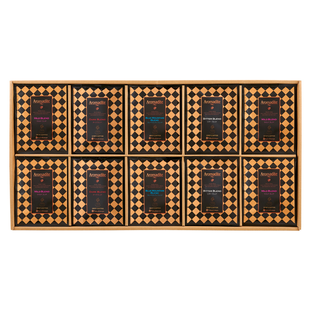 〈高島屋アロマディーテ〉ドリップコーヒー詰合せ TCA-40S