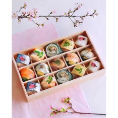 季節の手鞠わさび葉寿し 春(15個入)