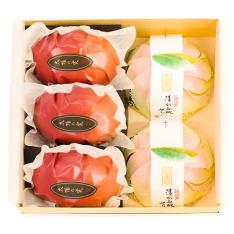 マンゴー・清水白桃ぜりぃ詰合せ