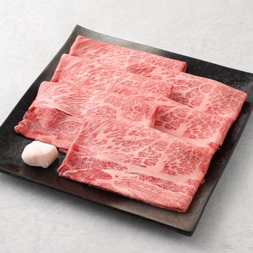 三重県産黒毛和牛「松阪牛」肩ロースすき焼き用
