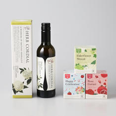 ハーブコーディアル1本＆おいしいハーブティー3種セット