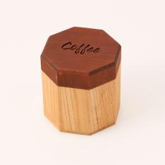 桐 八角コーヒーキャニスター200g