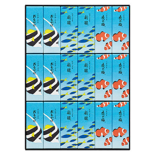 〈とらや〉夏パッケージ小形羊羹18本入