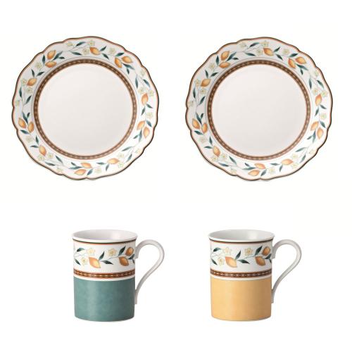 福袋 アルファビア マグ・プレートティータイム ペアセット