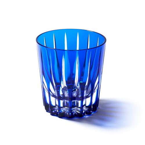 江戸切子 剣菱 クリスタルオールドグラス(ルリ)