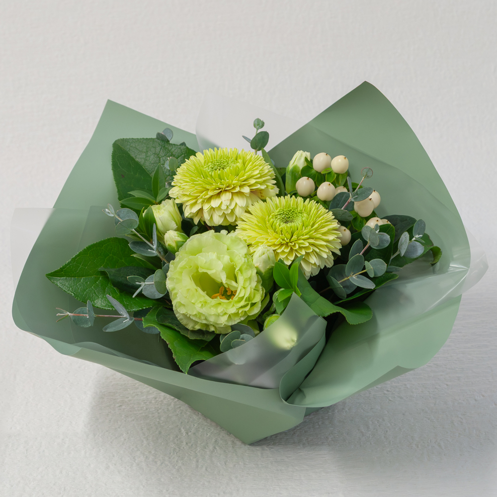 【ホワイトデー】生花 アレンジメント 抹茶クリーム