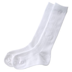 スクール用ハイソックス 5足セット 白 14〜16cm→24〜26cm