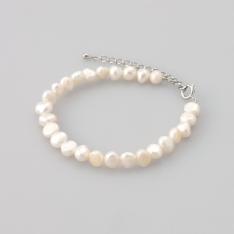 淡水パールバロックブレスレット