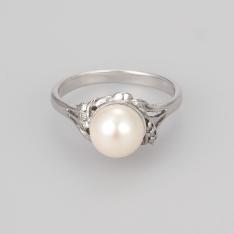 8mmアコヤ真珠リング