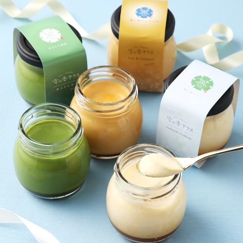 雪の香プリン 春のおすすめ詰合せ