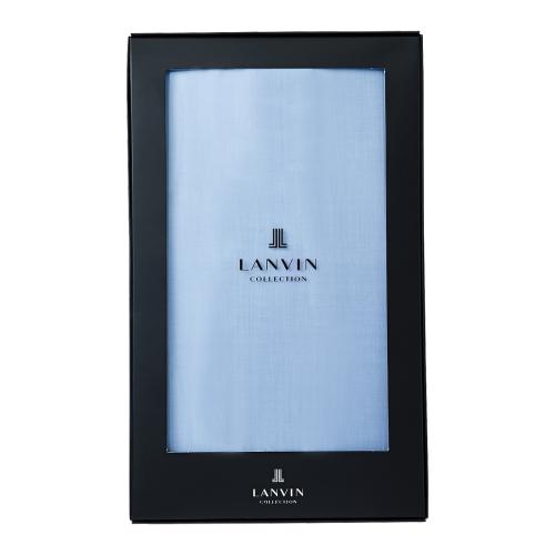 〈ランバンコレクション〉お仕立券付ワイシャツ生地（青）