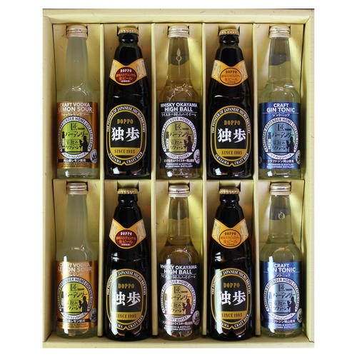 独歩ビール&匠バーテンダーセット(5種10本)