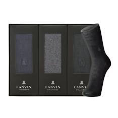 〈ランバン〉紳士靴下3足セット