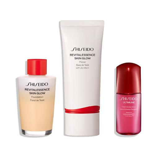 【数量限定】SHISEIDO ベースメイクキット(エッセンス スキングロウ ファンデーション(レフィル)& エッセンス スキングロウ プライマー)