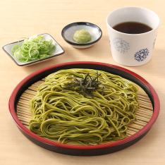宇治・抹茶入り茶そば「萌木EX」