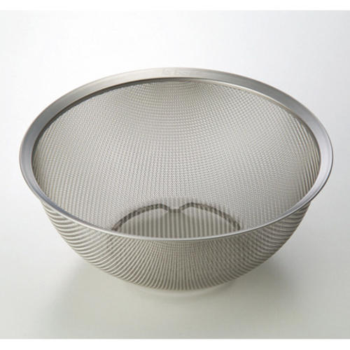 ステンレス丸型ざる 中 21cm