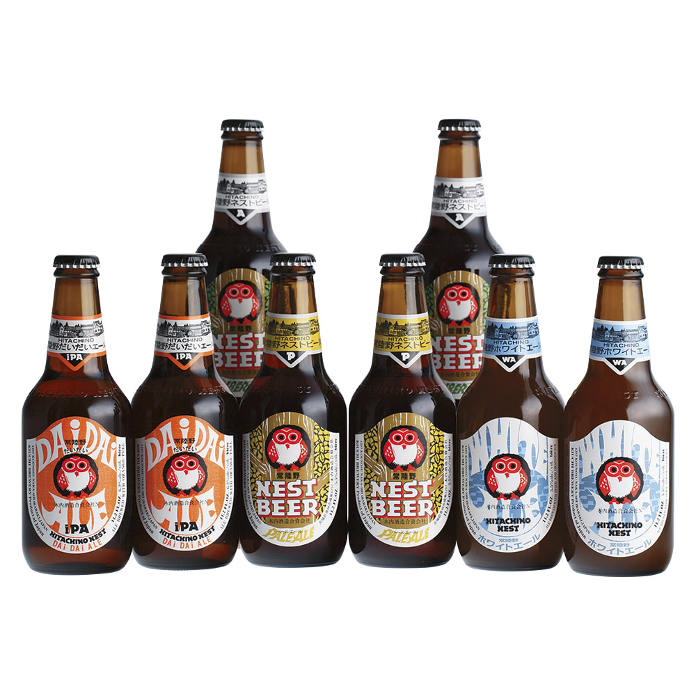 〈木内酒造〉常陸野ネストビール8本セット