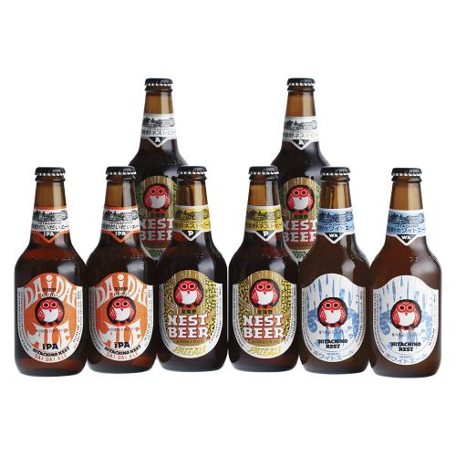 〈木内酒造〉常陸野ネストビール8本セット