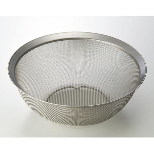 ステンレス丸型ざる　大　27cm