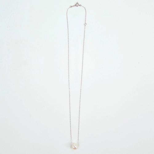 K18WGアコヤパールペンダント