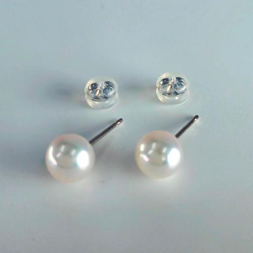 Pt900アコヤパールピアス