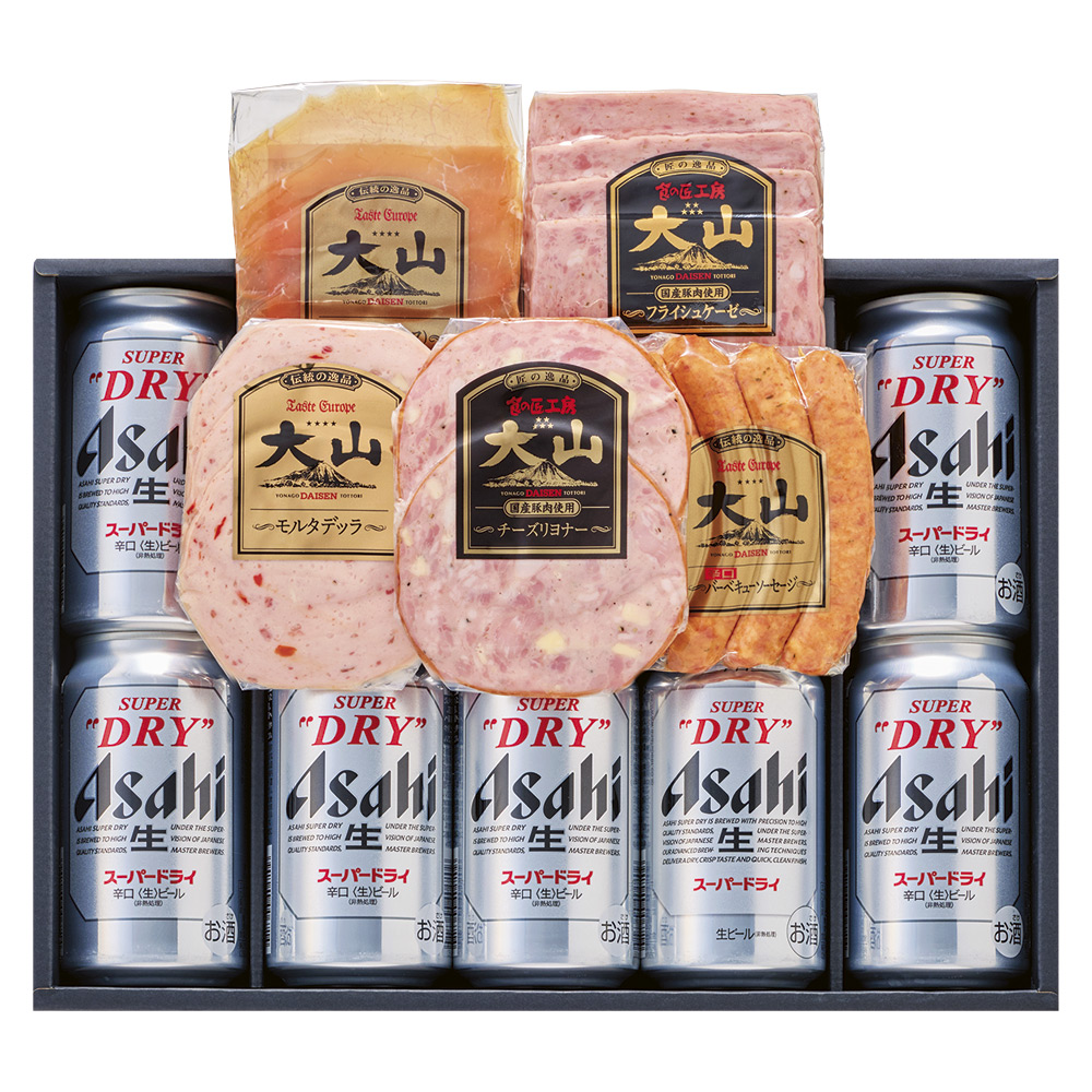 ビール・大山ハムセット