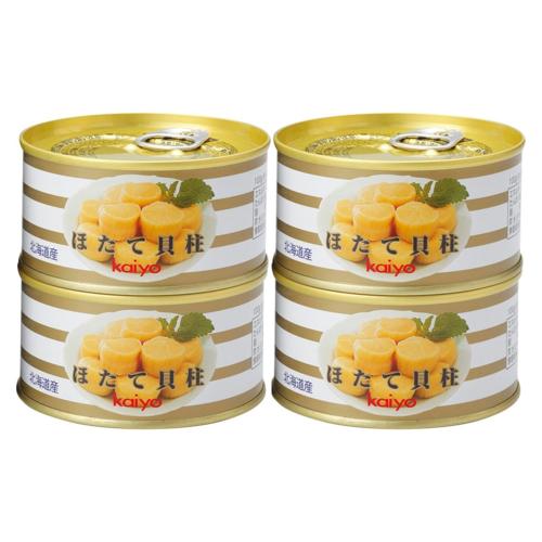 帆立貝柱缶詰4缶セット