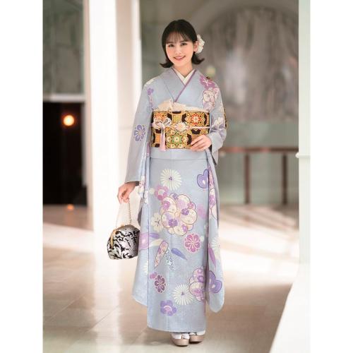 振袖（未仕立品）「春秋松散らし」