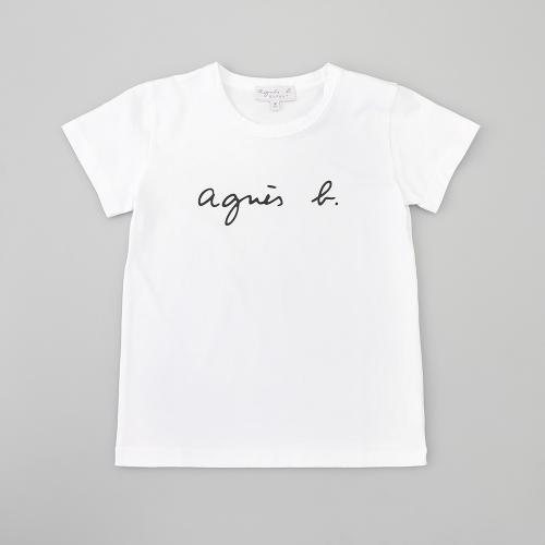 ロゴTシャツ　4A→6A