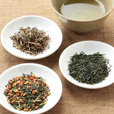 日本茶セット(香悦・駒影・かりがね玄米茶)