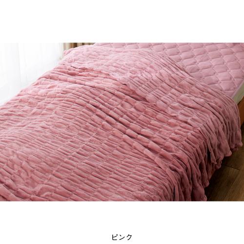 ウォームサポート 発熱コットンふかふかケット シングル