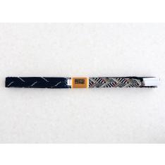 ＜龍村×道明×高島屋＞帯締め 笹浪組 ネイビー