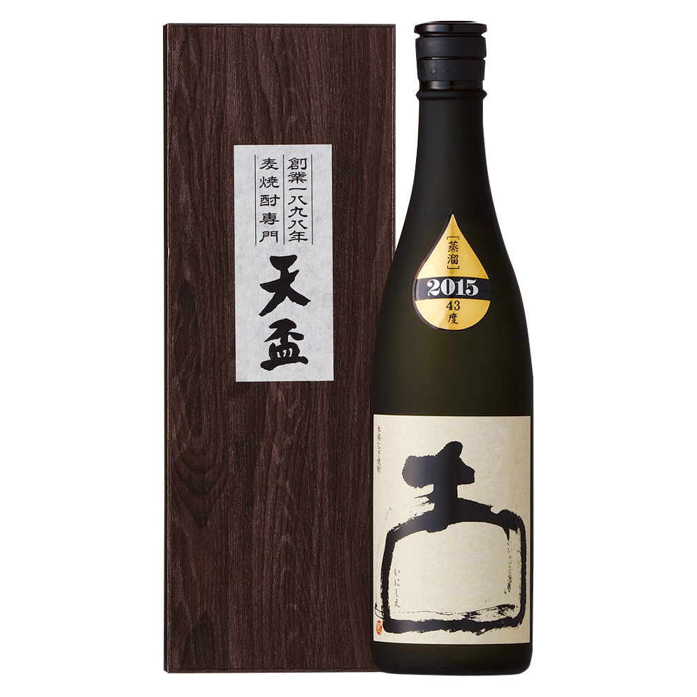 〈天盃〉本格麦焼酎 天盃いにしえ2015年蒸溜