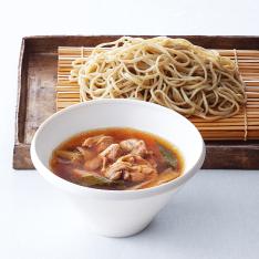 〈西崎ファーム×米山そば〉かすみ鴨の鴨せいろ