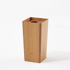 ダストボックス ハイタイプ オーク×ウォールナット