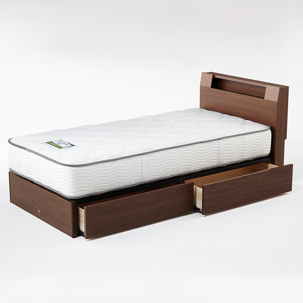 シングルベッド（引出し付）