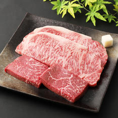 高島屋契約牛牧場　東北産黒毛和牛ステーキ詰合せ