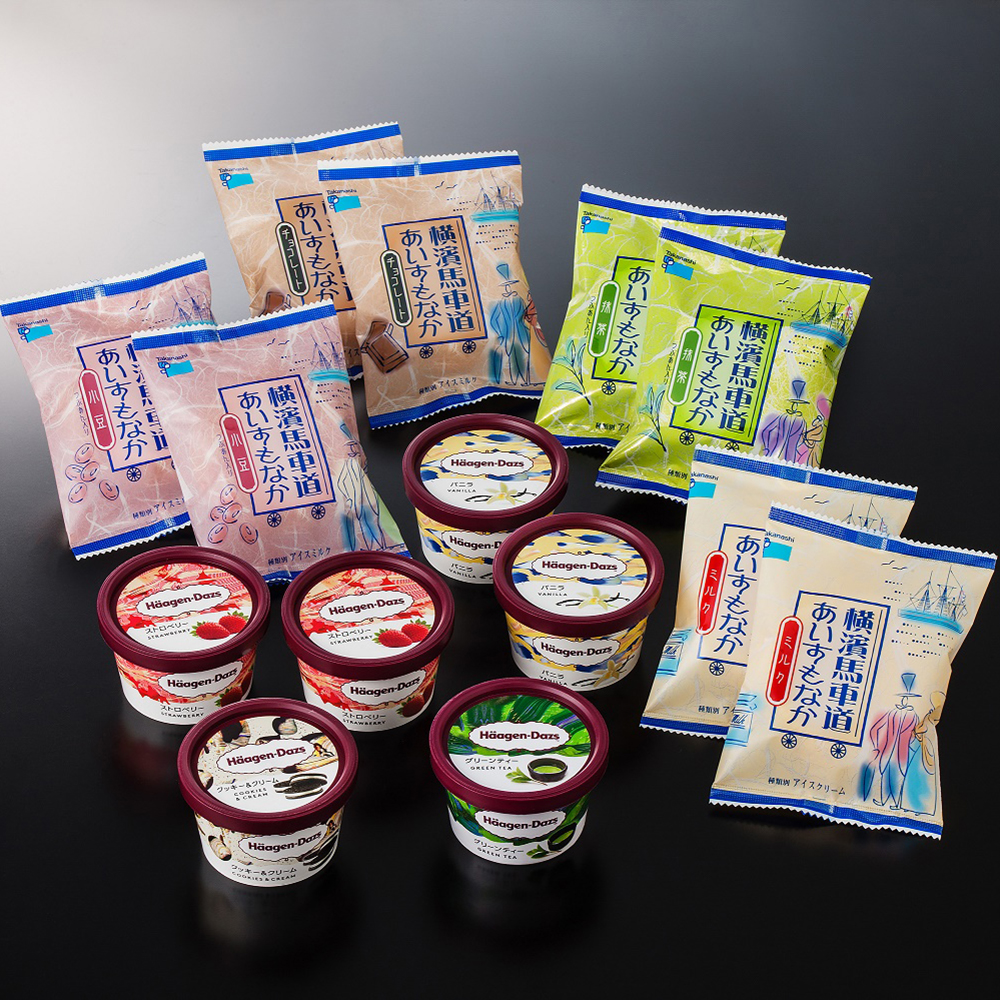 アイス＆あいすもなかセット