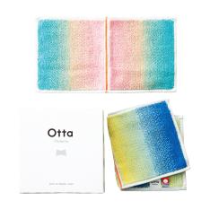 〈Otta〉今治　ハーフタオルハンカチ2枚組