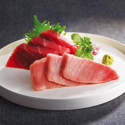 〈三崎・羽床総本店〉天然本まぐろ中とろ・赤身詰合せ
