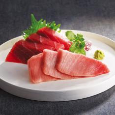 〈三崎・羽床総本店〉天然本まぐろ中とろ・赤身詰合せ
