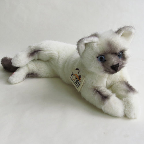 ケーセン ぬいぐるみ ねそべり猫（小） ヒマラヤン