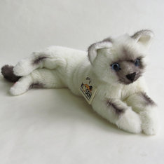 ケーセン ぬいぐるみ ねそべり猫（小） ヒマラヤン