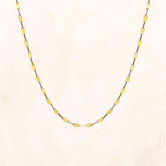 K18 リーフチェーン　ネックレス　40cm